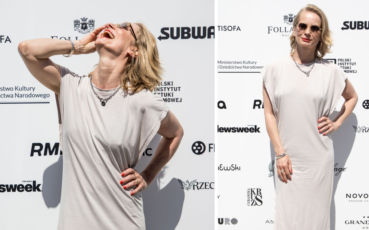 Co za energia! ROZPROMIENIONA Magdalena Cielecka pojawiła się na Mastercard Off Camera (FOTO)