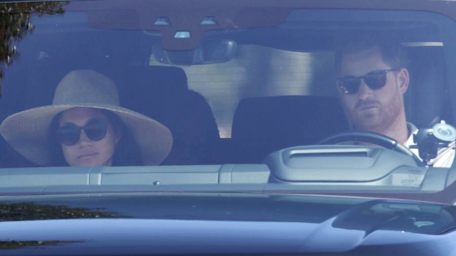 Meghan Markle i książę Harry w Santa Barbara