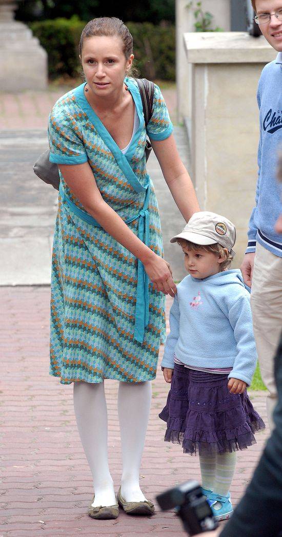 Monika Mrozowska na starych zdjęciach