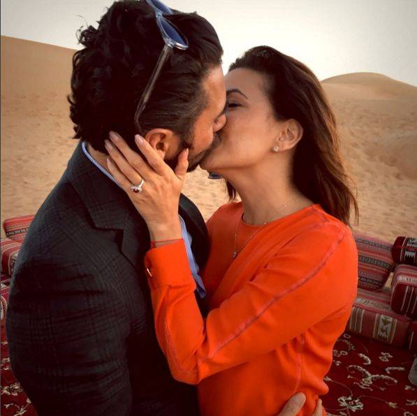 Eva Longoria z narzeczonym