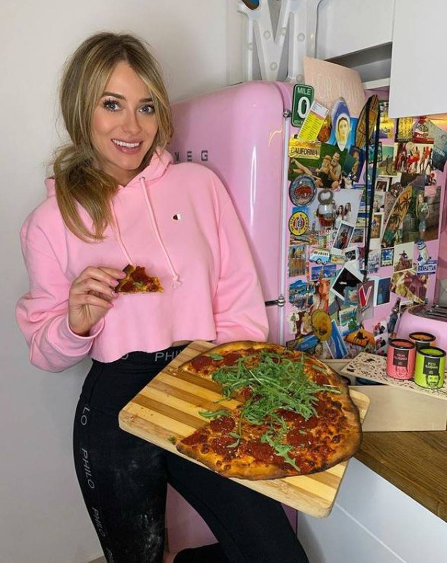 Różowa kuchnia Marceliny Zawadzkiej.