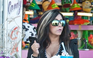 Nicole Snooki Polizzi na planie Jersey Shore (FOTO)