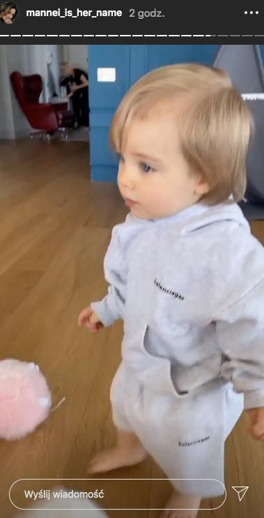 Noah Boruc. Fot. screen Instagram: Sara Boruc.