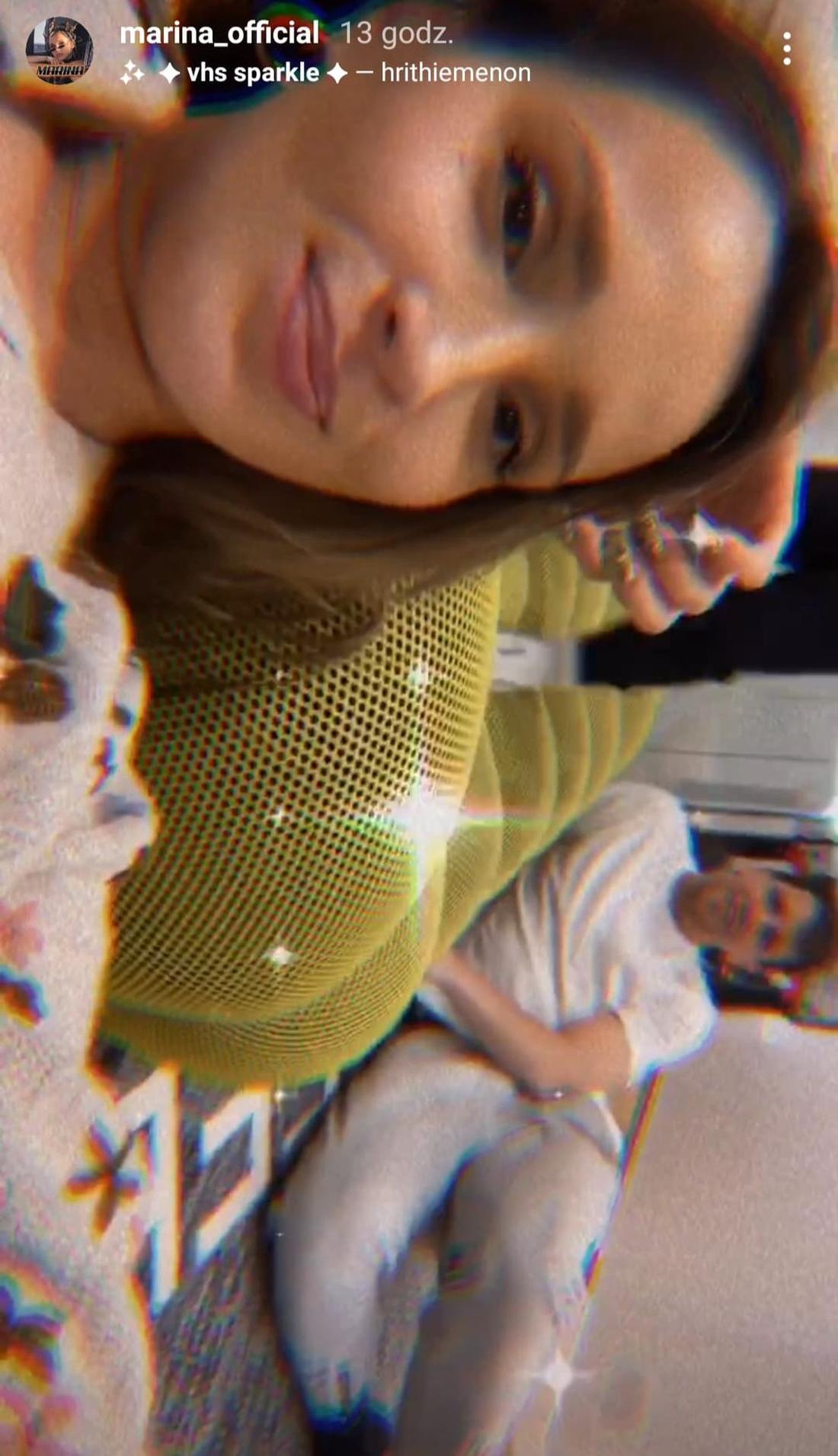 Marina z mężem i synem