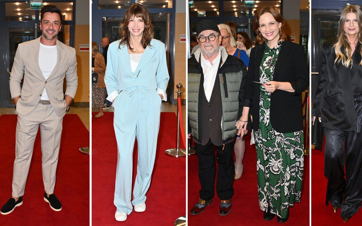 Gwiazdy wybrały się na spektakl Barbary Kurdej-Szatan! Zakochani Edward Miszczak i Anna Cieślak, Grażyna Wolszczak…