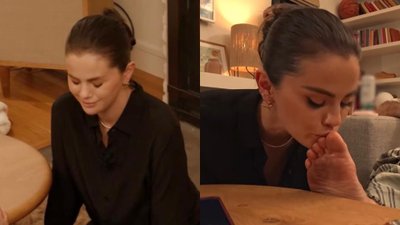 Selena Gomez całuje czarną od brudu stopę męża. Fani: “To się nie dzieje!”