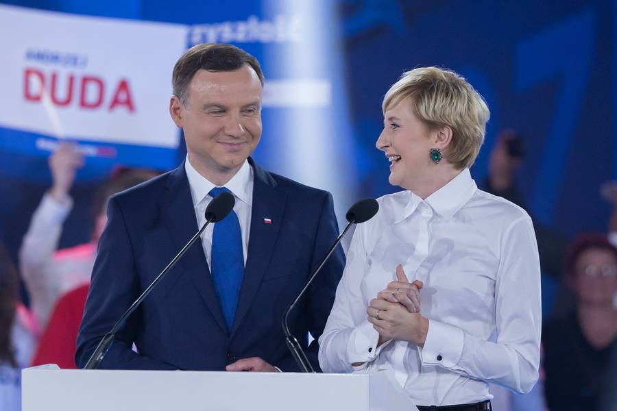 Agata i Andrzej Duda są po ślubie już 30 lat! Poznali się na licealnej imprezie