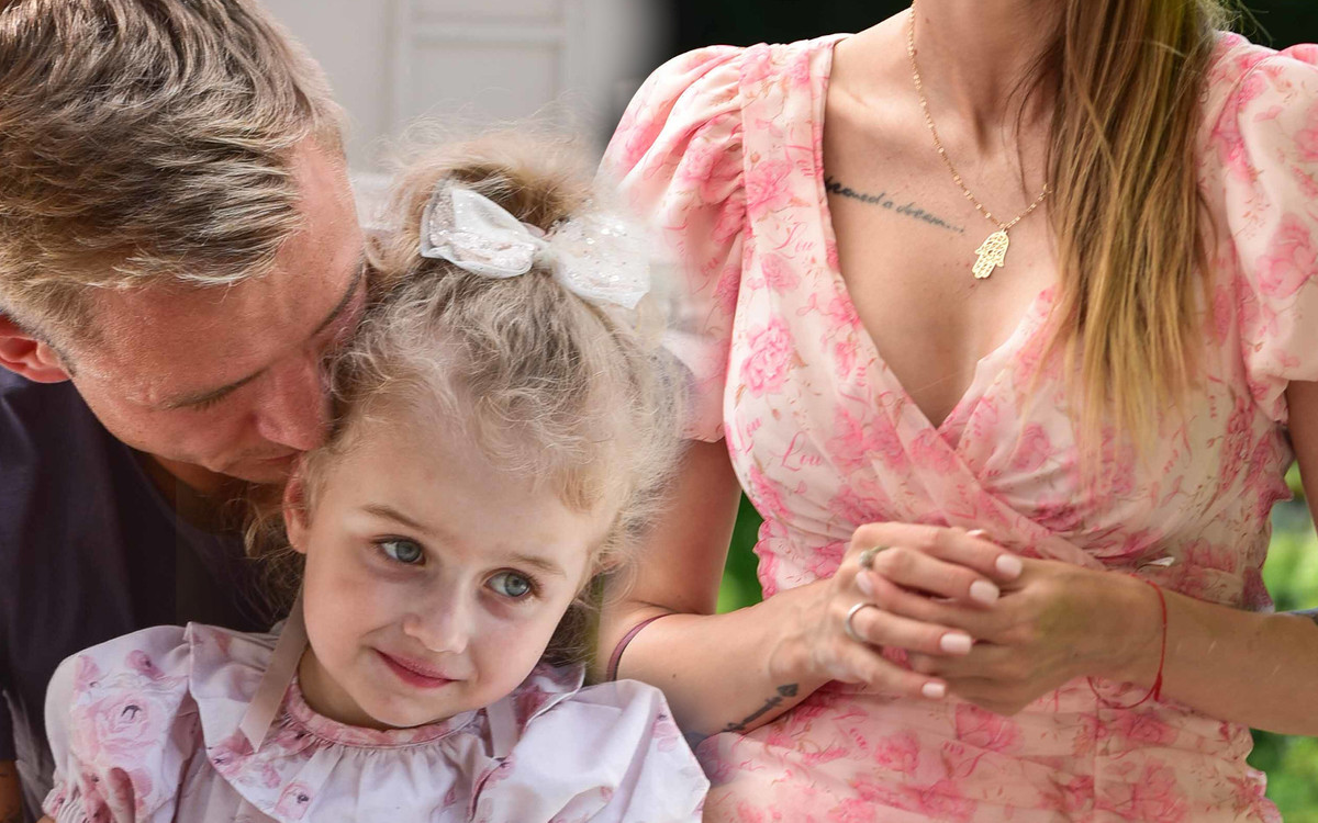 Jakub Rzeźniczak na urodzinach córki Inez. Świetnie się dogadywał z partnerem Eweliny (ZDJĘCIA)