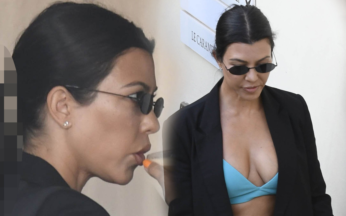 Cała prawda o włosach Kourtney Kardashian (ZDJĘCIA)
