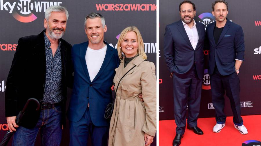 Premiera serialu “Warszawianka”. Borys Szyc i Justyna Nagłowska nie mogą oderwać od siebie rąk