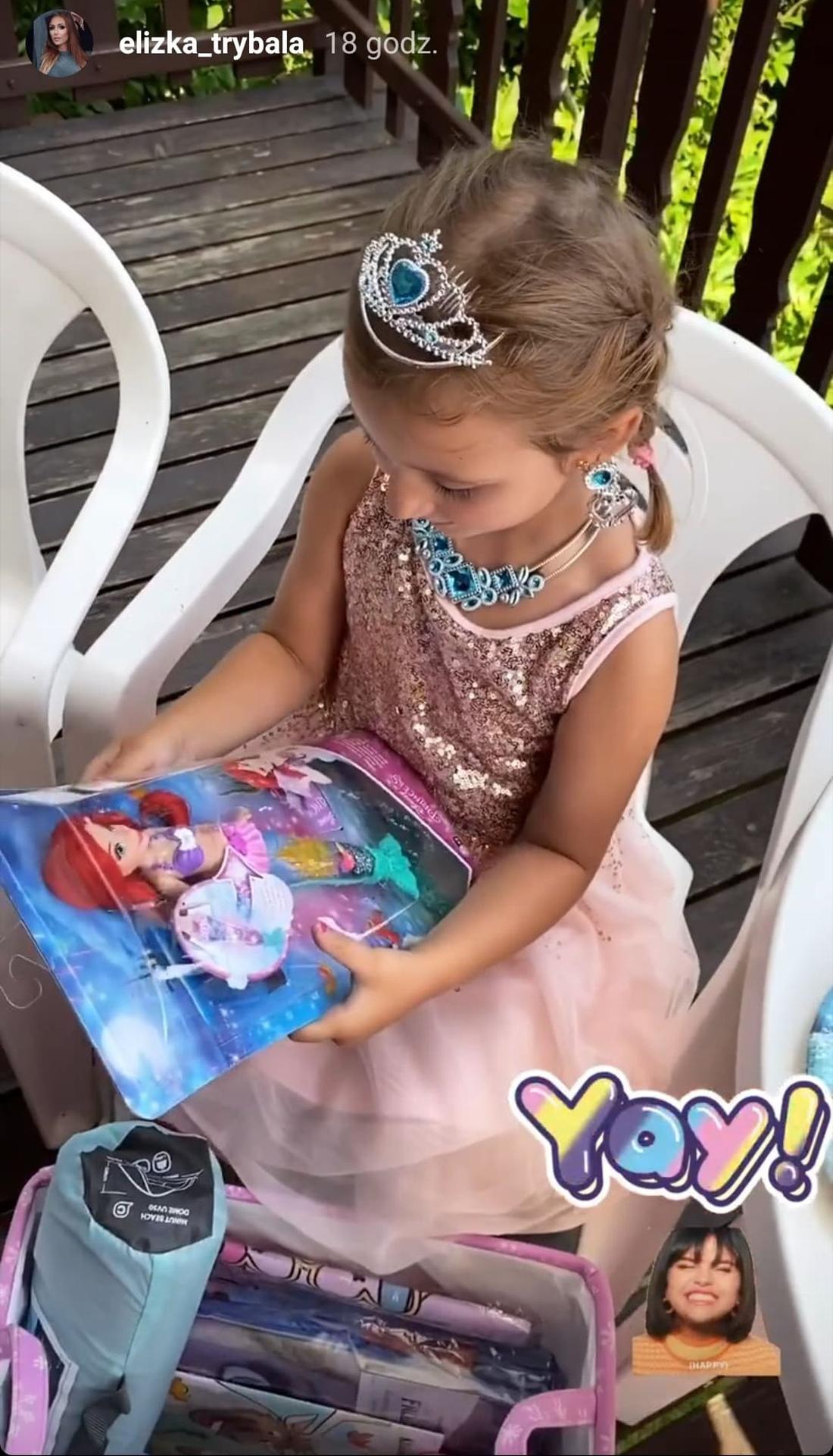Elizka i Trybson wyprawili córce urodziny