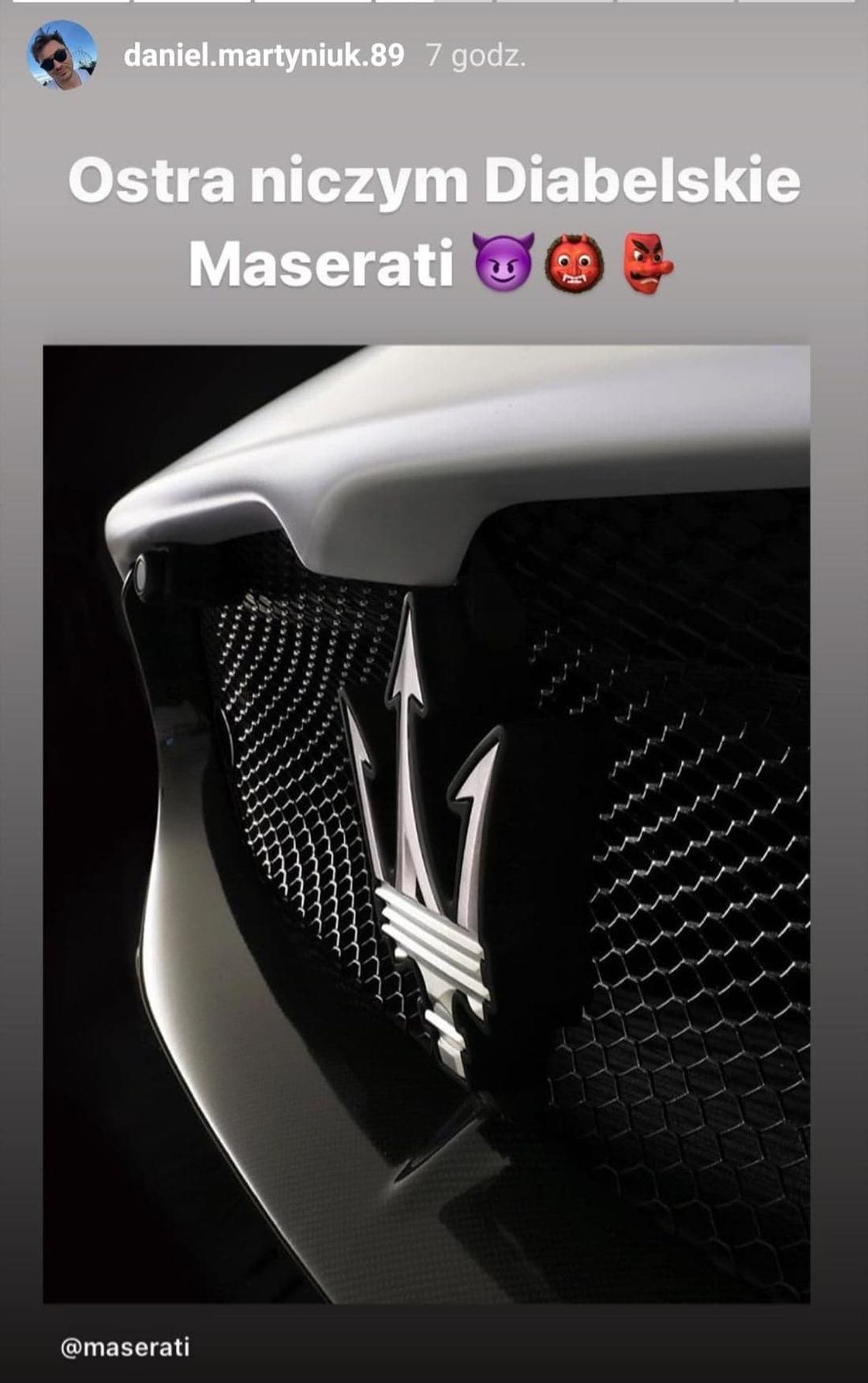 Samochód Maserati