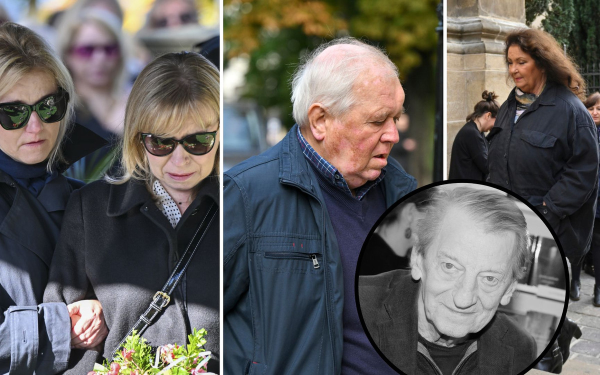 Pogrzeb Stanisława Radwana. Dorota Segda ze łzami w oczach żegna męża