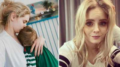 Syn Olgi Kalickiej się pochorował. “Spacerowaliśmy po krynickim SZPITALU”