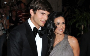 Klasycznie piękni Demi Moore i Ashton Kutcher (FOTO)