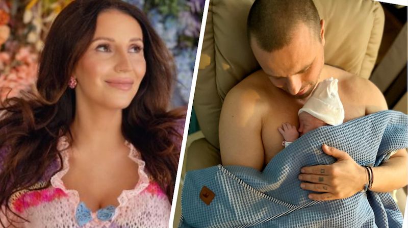 Marcin Hakiel został po raz trzeci tatą/Instagram