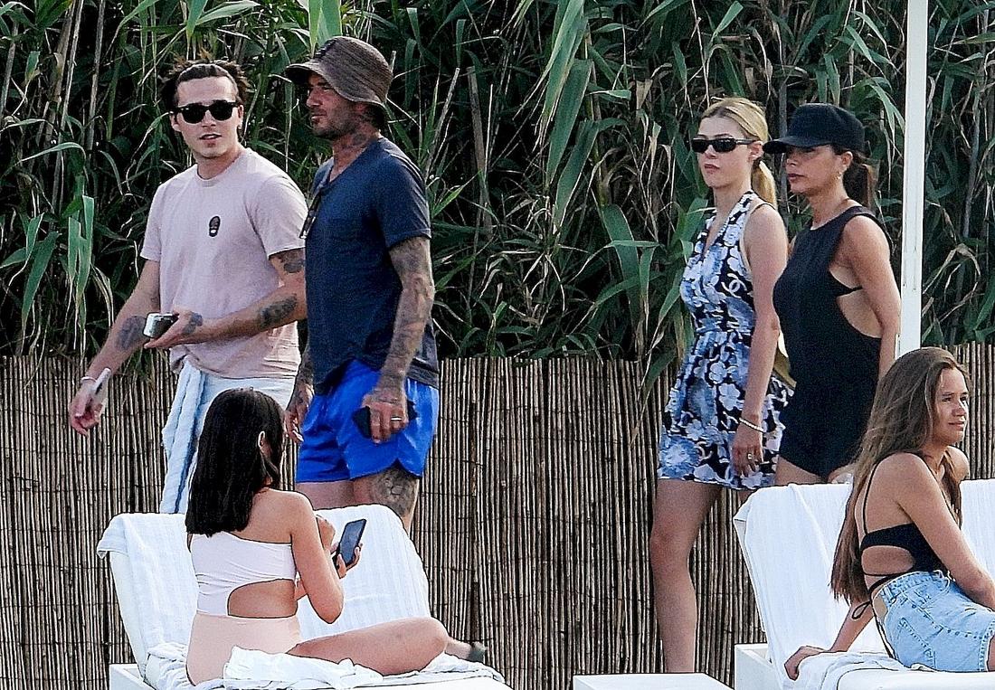 Beckhamowie na wakacjach