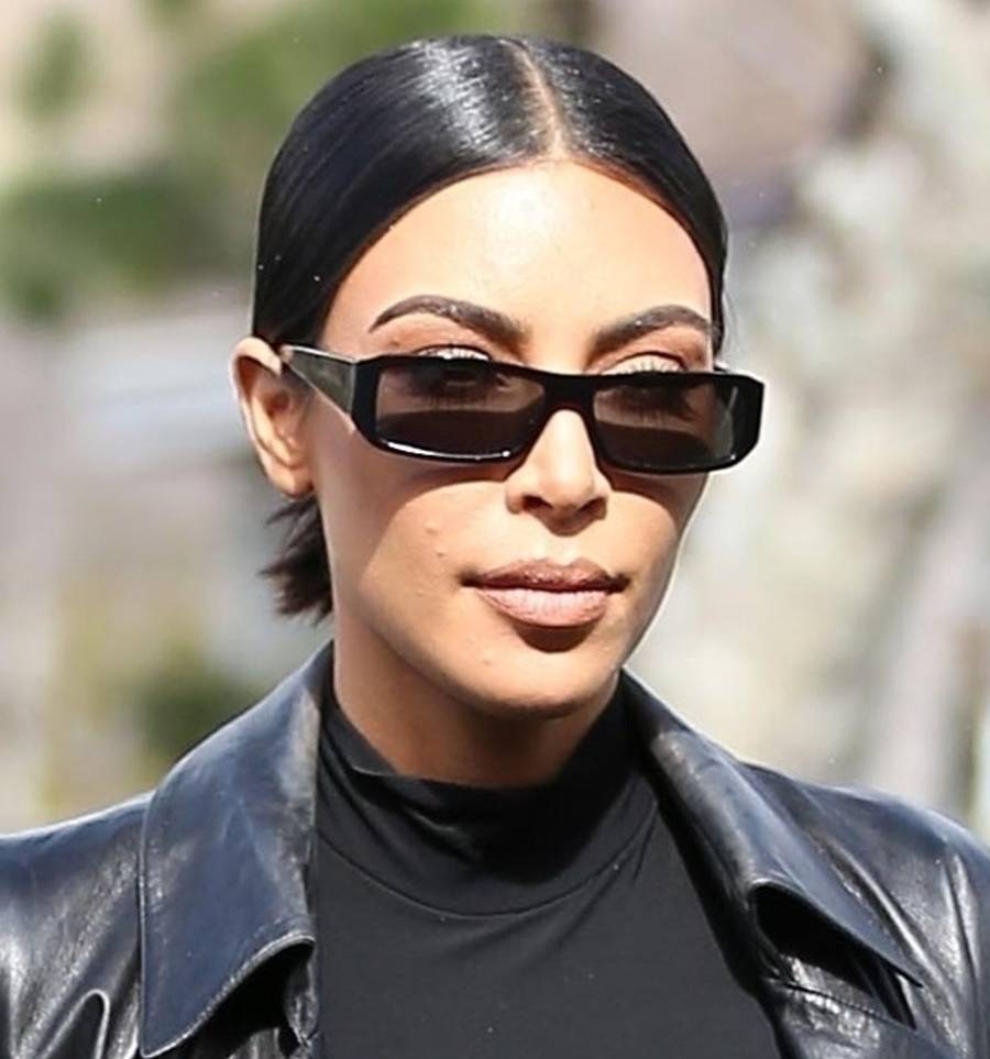 Kim Kardashian też wyskakują pryszcze