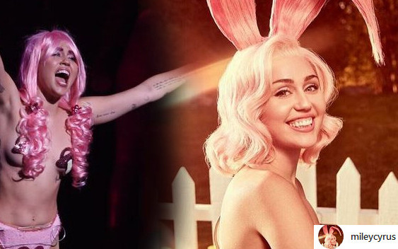 Dawna Miley Cyrus powraca? Jej BIUST zrobił furorę w sieci