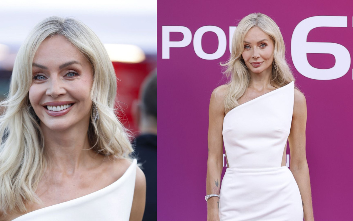 Dostojna Agnieszka Woźniak-Starak w Opolu. Rozcięcie na nogę zrobiło robotę…