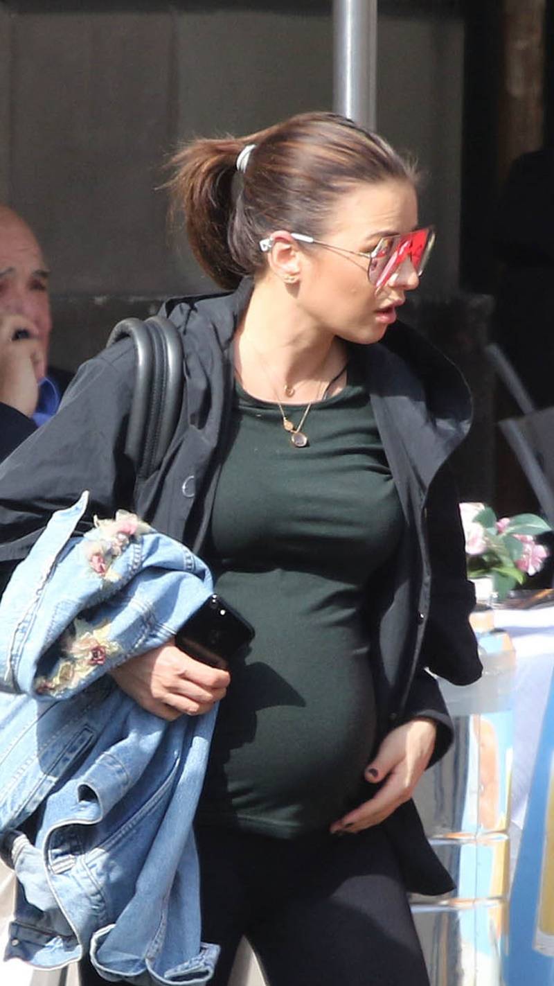 Anna Lewandowska i Robert Lewandowski w Rzymie w 2017 roku.