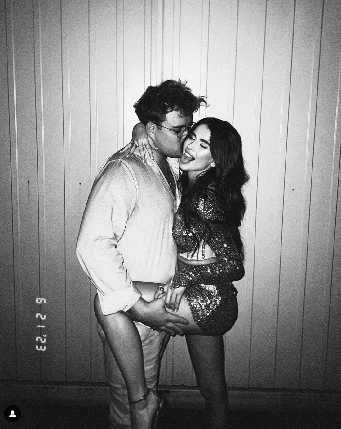 Kevin Mglej, Roxie Węgiel, fot. Instagram.