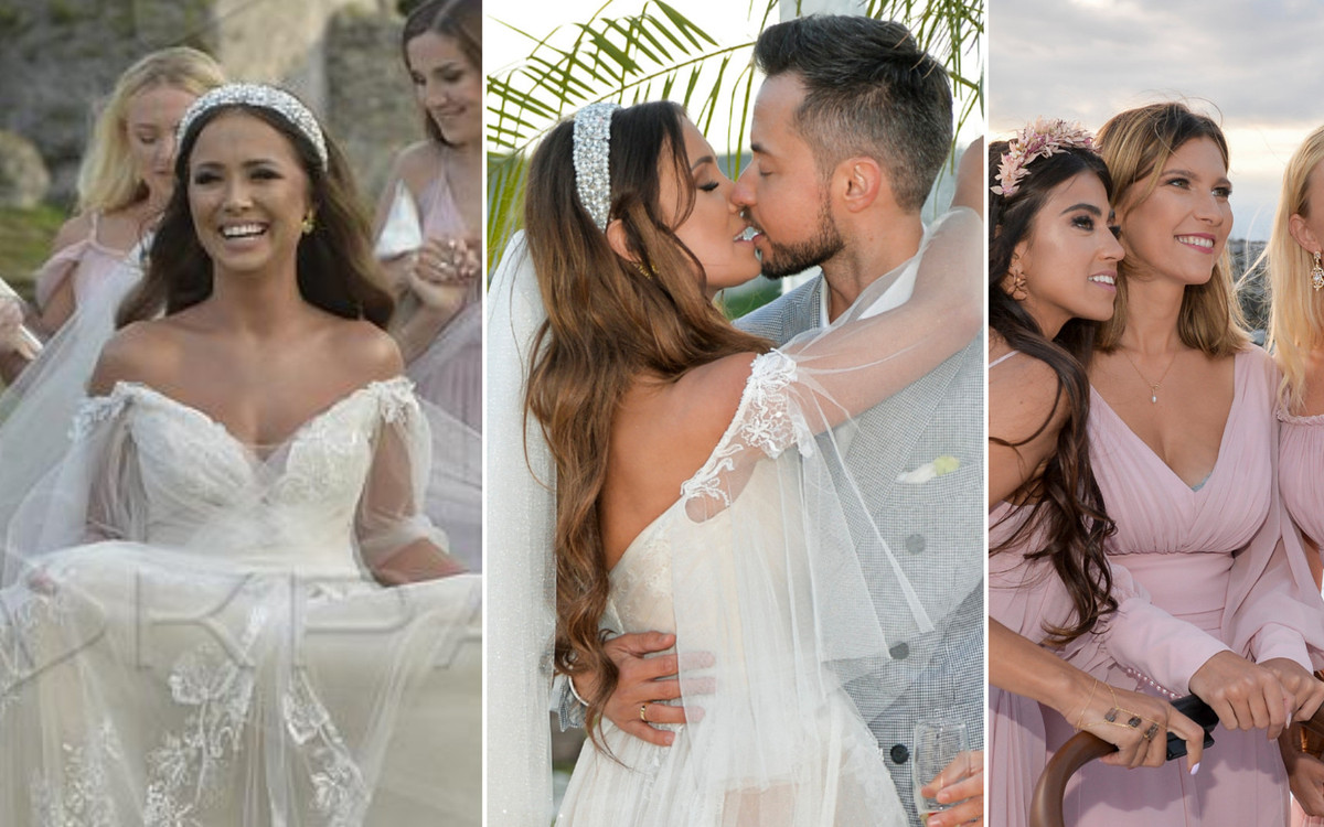 Ślub Agnieszki Mrozińskiej i Alexa Caprice. Wśród gości mnóstwo gwiazd: Maja Hyży, Basia Kurdej-Szatan…