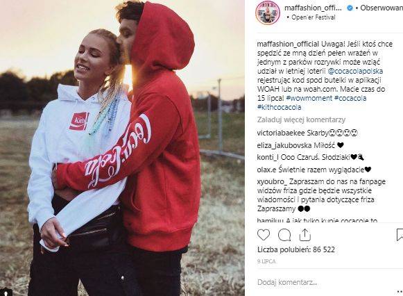 Maffashion z Czarkiem – słodka para!