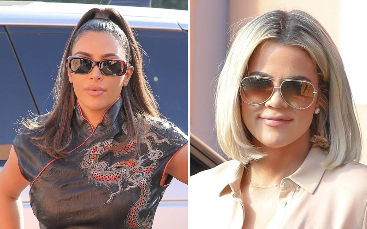 Która ma lepszy styl? Kim i Khloe Kardashian na lunchu (ZDJĘCIA)