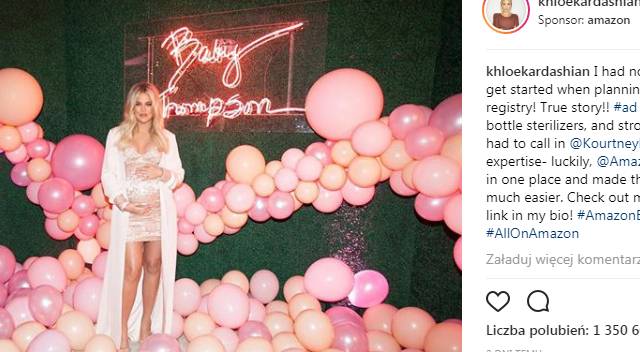 Khloe Kardashian wybrała imię dla córeczki! Zszokowała wszystkich