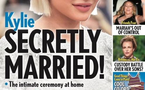 Nikt nie sądził, że Kylie Jenner mówiąc, że wzięła ślub MÓWI POWAŻNIE