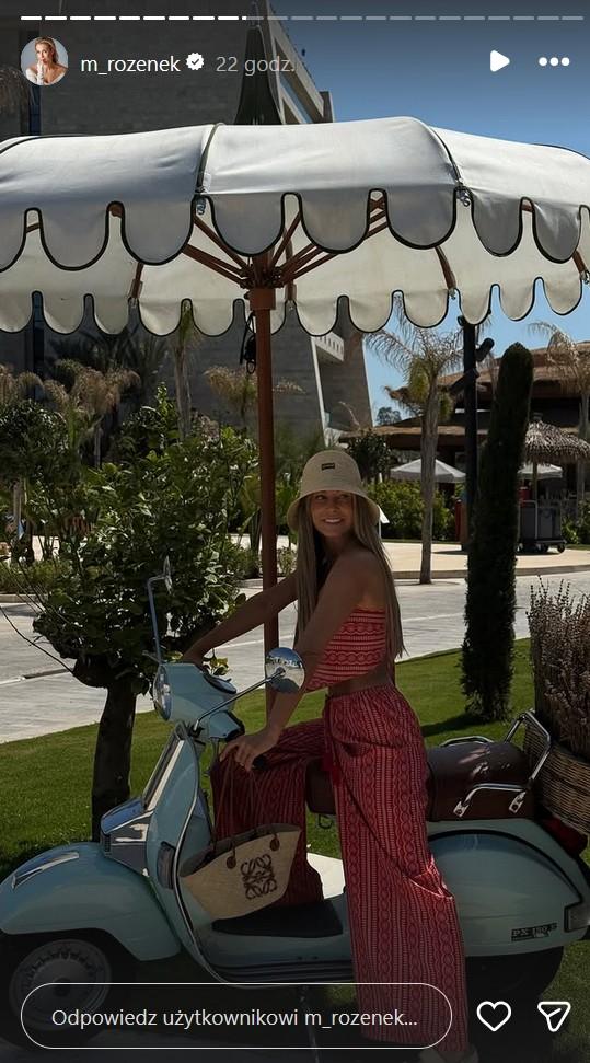 Luksusowa majówka Małgosi Rozenek