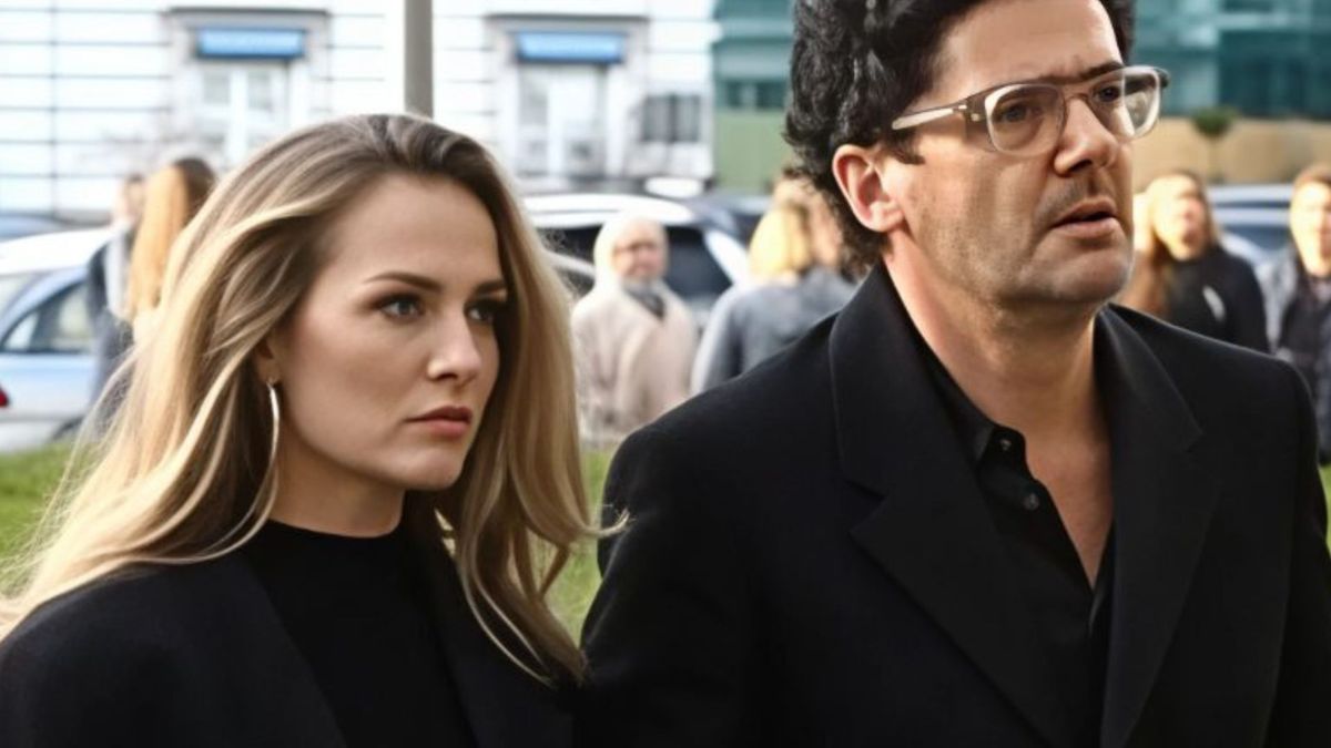 Kuba Wojewódzki z żoną, fot. KAPIF