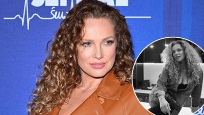 Odchudzona Joanna Liszowska pręży się przed aparatem. Zafundowała fanom niezłe widoki