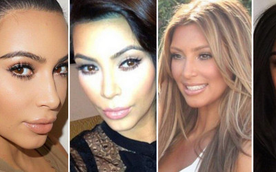 Oto ulubione fryzury Kim Kardashian (FOTO)