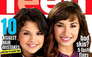 Woskowe twarze Seleny Gomez i Demi Lovato