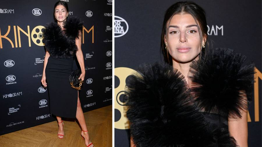 Premiera filmu “Pani Basia”. Barbara Kurdej-Szatan w kaloszach, za to Anna Markowska w dystyngowanej sukni