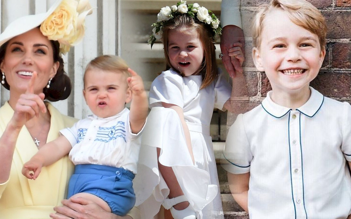 Nowe zdjęcie George’a, Charlotte i Louisa PODBIJA internet