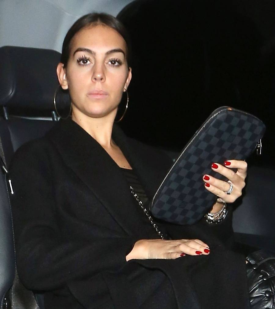 Georgina Rodriguez ze swym chłopakiem Christiano Ronaldo w Londynie