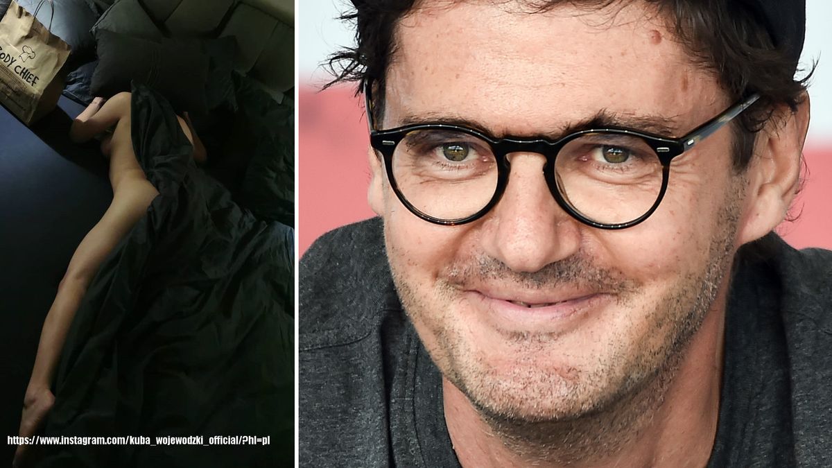 Kuba Wojewódzki wrzucił zdjęcie nagiej kobiety w łóżku, fani zgadują, że to Anna Mucha