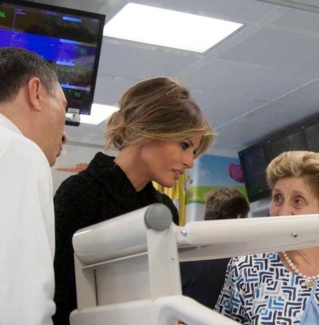 Melania Trump w szpitalu Dzieciątka Jezus w Rzymie