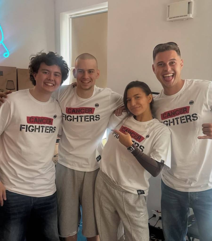 Mateusz Pawłowski, Łatwogang, Julia Wieniawa, Adam Zdrójkowski, fot. Instagram.