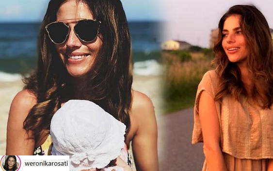 Weronika Rosati z coraz większą Elizabeth. Wszyscy jednak patrzą na jej FIGURĘ