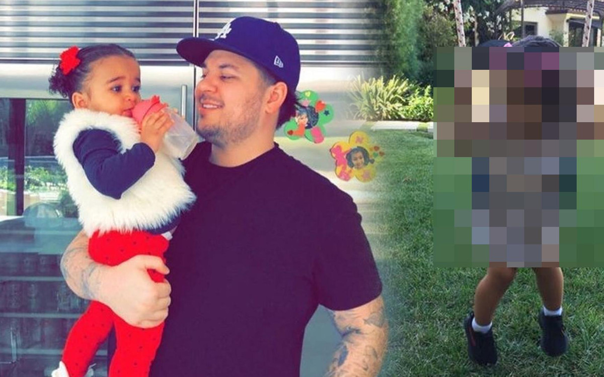 Rob Kardashian pokazał córkę Dream. Fani w SZOKU!