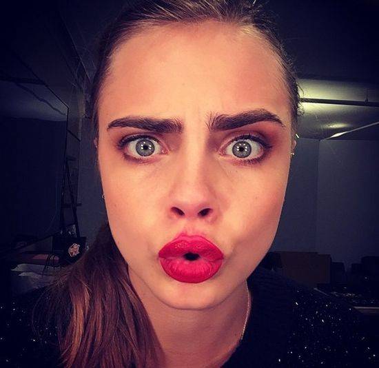 Tymczasem na Instagramie Cary Delevingne