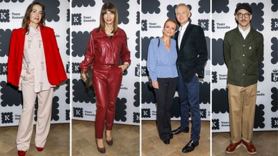 Gwiazdy na premierze spektaklu “Sen nocy letniej”! W soczystej czerwieni Grażyna Wolszczak, piękna Olga Bołądź (FOTO)