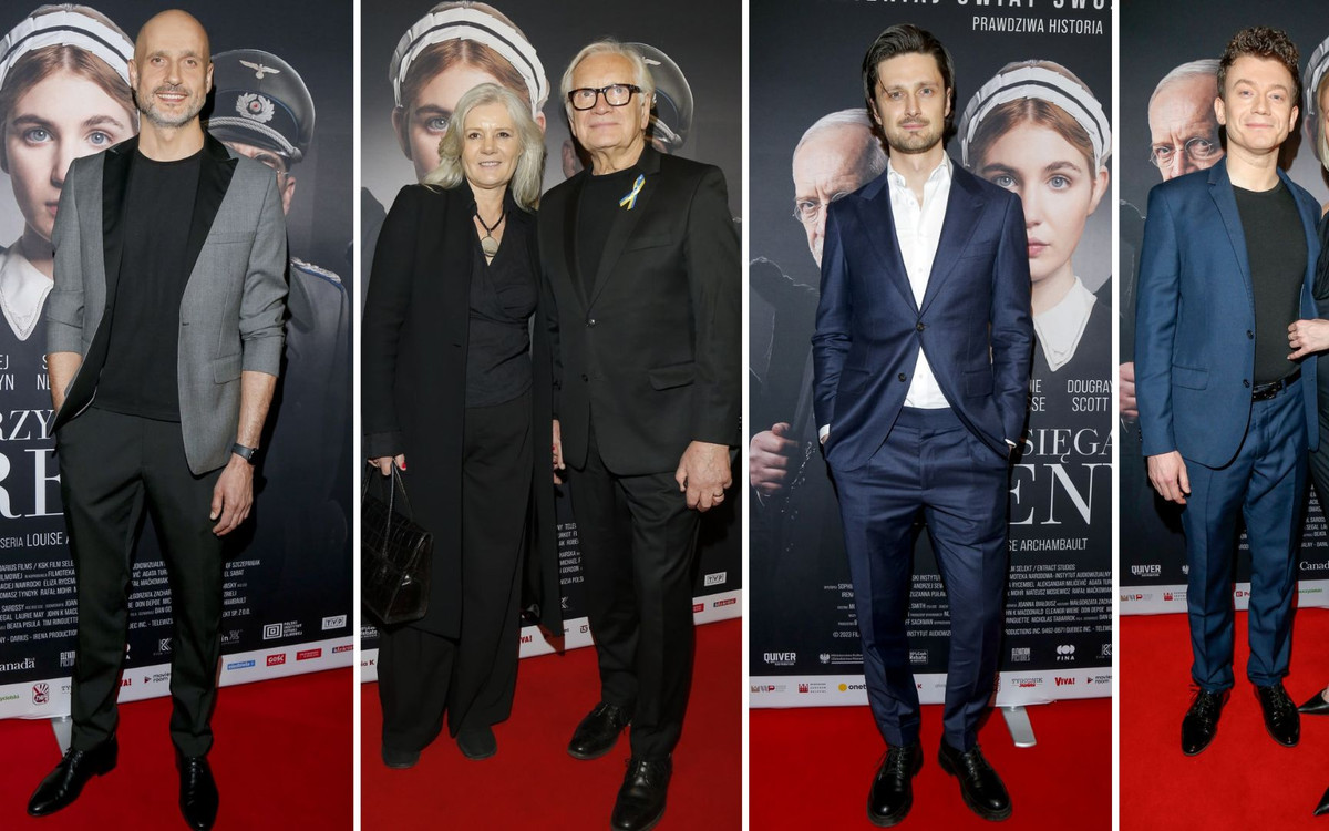 Gwiazdy na czerwonym dywanie! Andrzej Seweryn z UKOCHANĄ żoną, Robert Koszucki (FOTO)