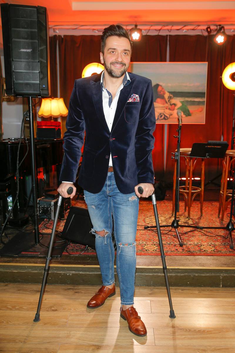 Walentynkowa Moda na Recykling. Barbara Kurdej-Szatan razem z mężem na scenie