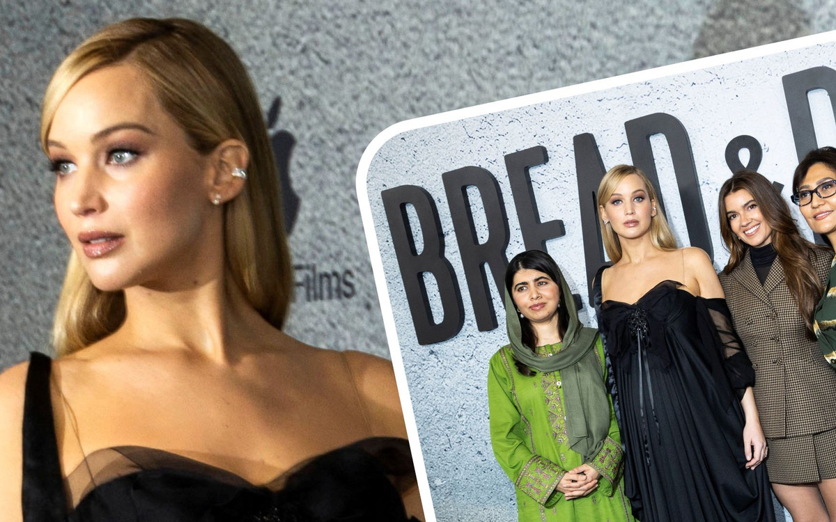 Jennifer Lawrence pierwszy raz na czerwonym dywanie po ogłoszeniu ciąży