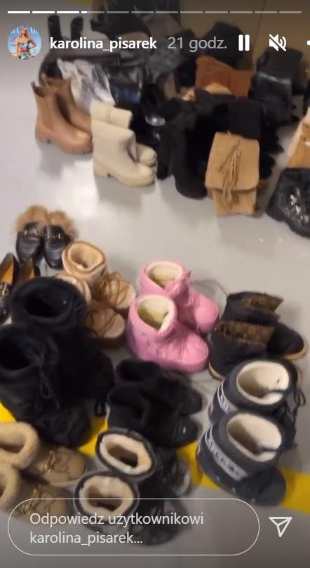 Karolina Pisarek jest w trakcie przeprowadzki do willi. Ile ona ma ubrań!